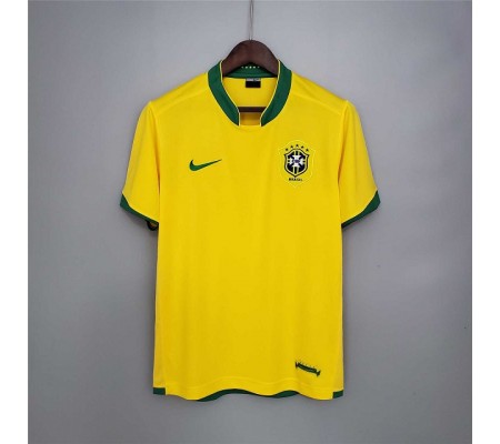 Brazil 2006 World Cup Home Yellow Soccer Jersey